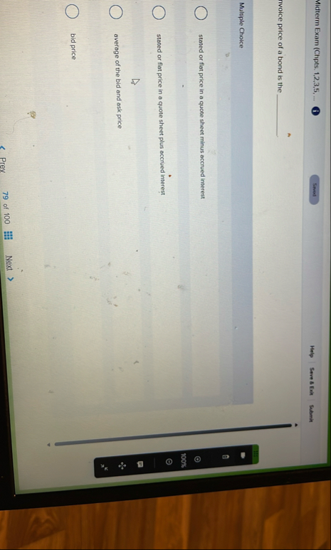 Midterm Exam ( Chpts . 1 , 2 , 3 , 5 , . . . i