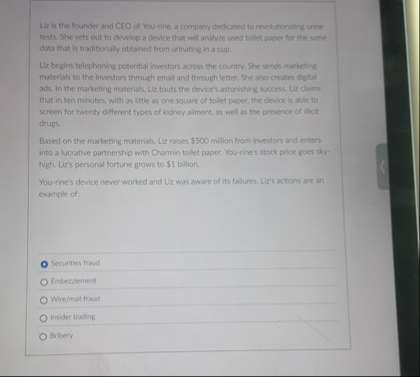 Uiz is the founder and CEO of You - rine, a