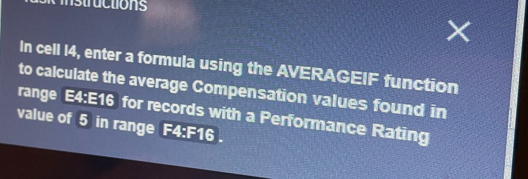 In cell 1 4 , enter a formula using the A V = 2