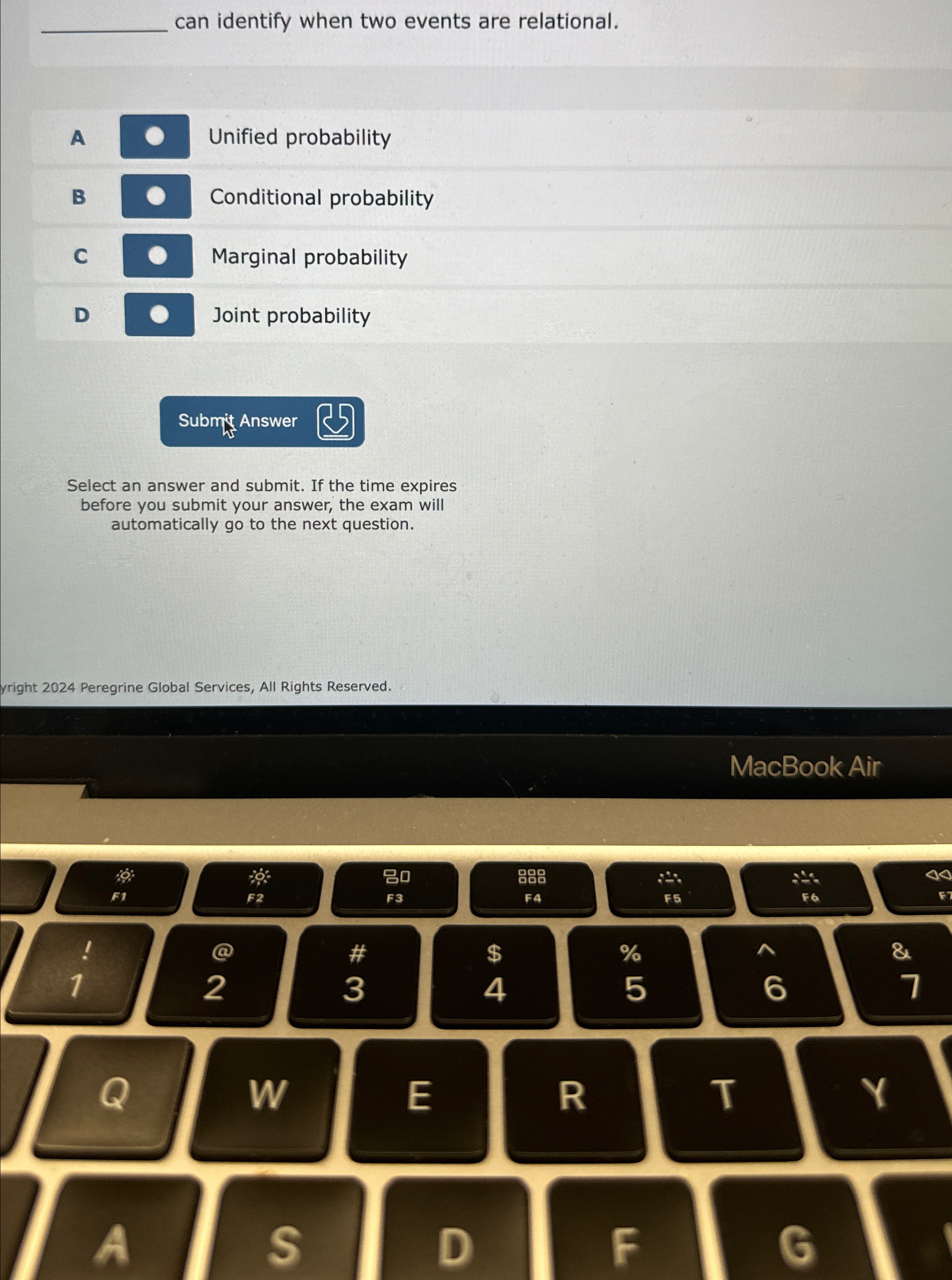 can identify when two events are relational. A