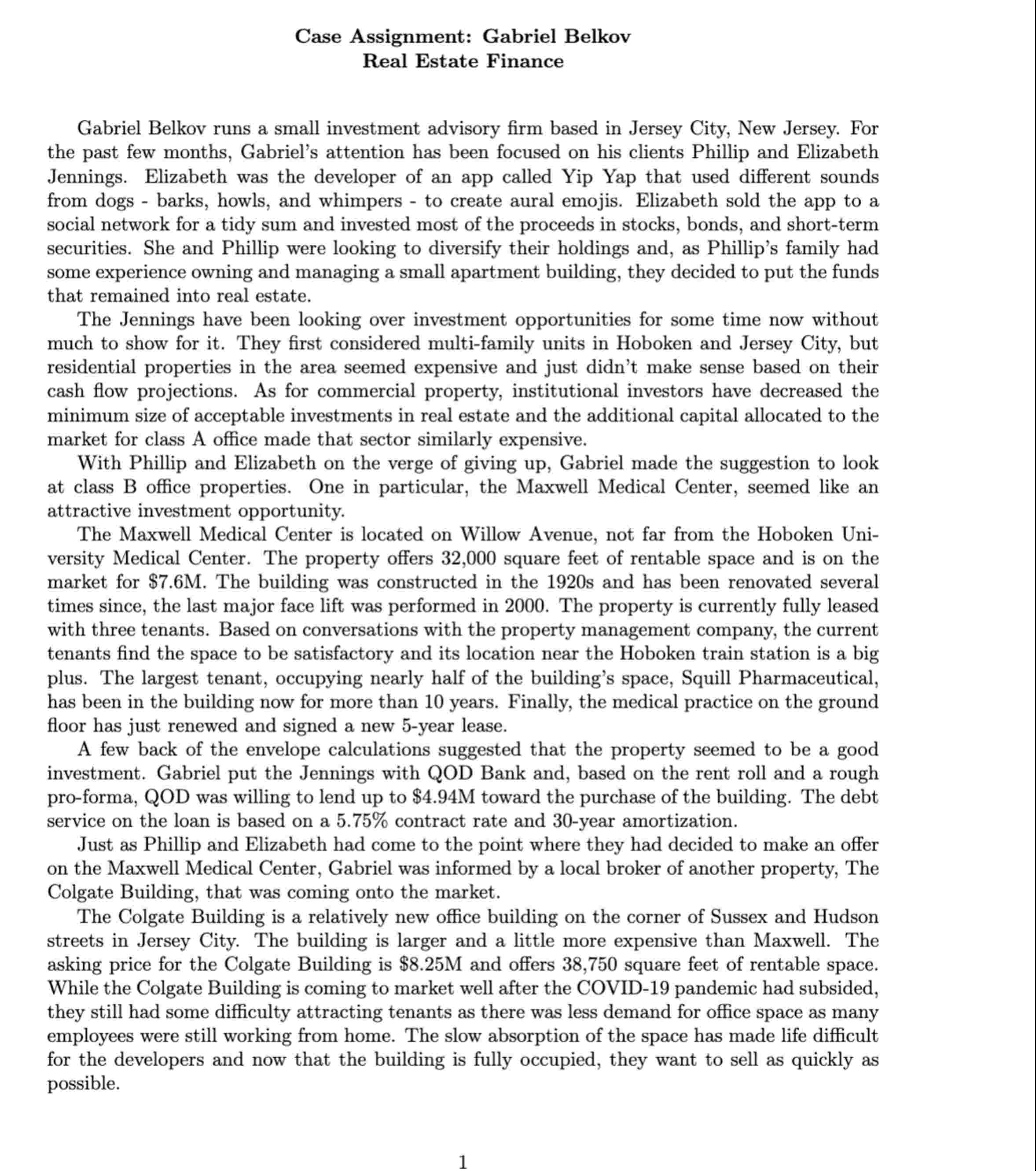 Please full in the NOI excel sheet using the