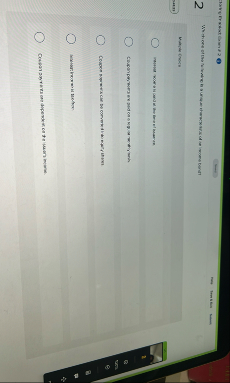 ctoring Enabled: Exam # 2 N 4 . Swese stait