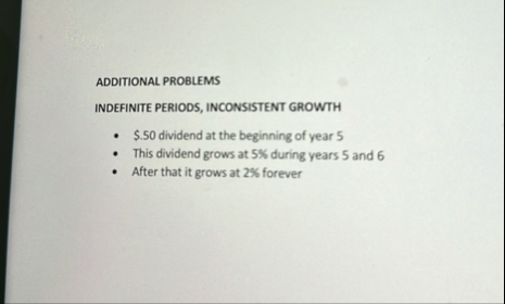 ADDITIONAL PROBLEMS INDEFINITE PERIODS,