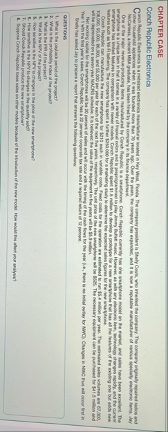 CHAPTER CASE Conch Republic Electronics Conch