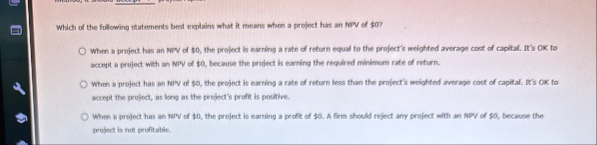 Which of the following statements best explains