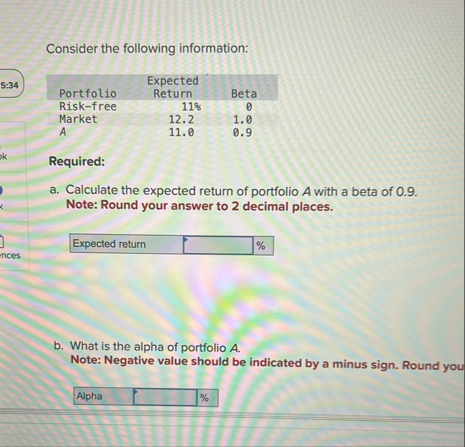 Consider the following information: 5 : 3 4 \