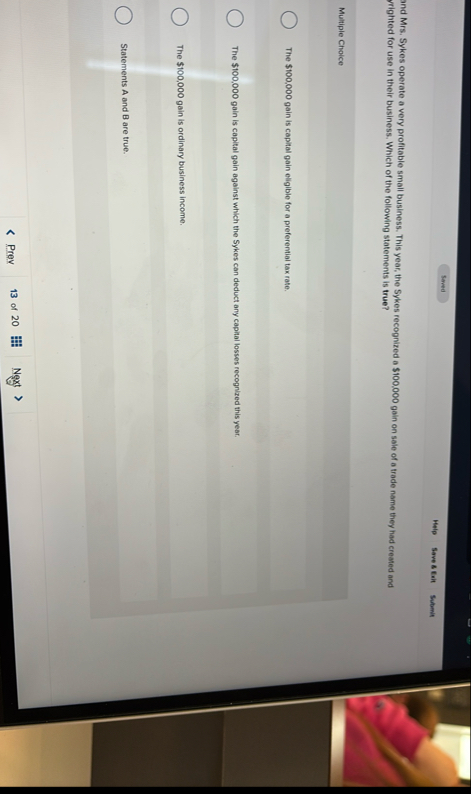 Help Save 8 teit Shemis and Mrs . Sykes operate a