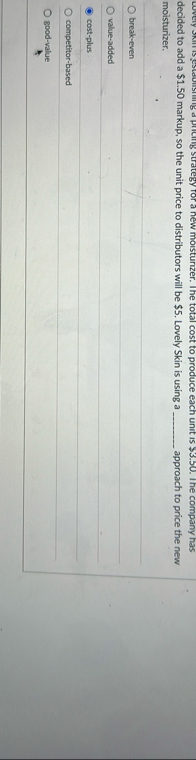 decided to add a $ 1 . 5 0 markup, so the unit