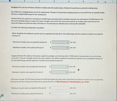 if division a needs 1 0 , 7 5 0 lamps instead of