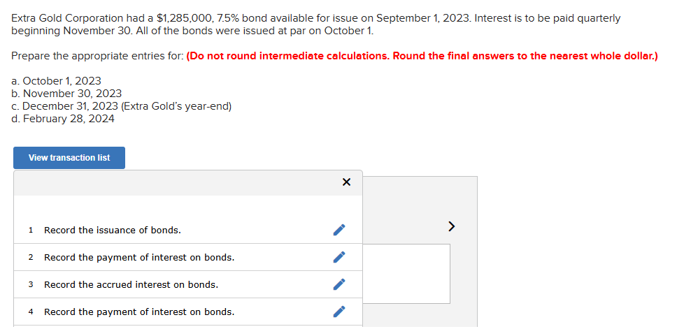 Extra Gold Corporation had a \ ( \ $ 1 , 2 8 5 ,