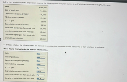 Zebra, Inc, a calendar year 5 coporation,