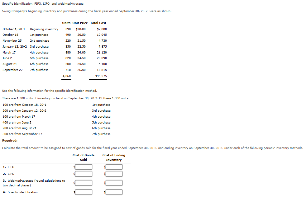 Please note this is different. Specific