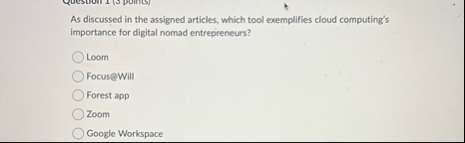 As discussed in the assigned articles, which tool