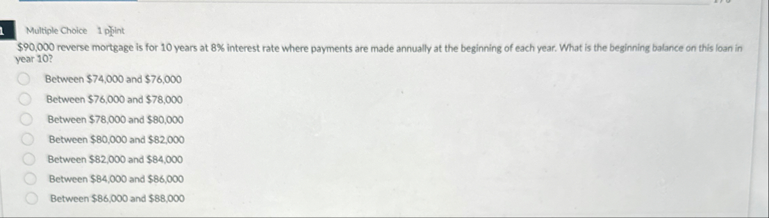 Multiple Choice 1 phint $ 9 0 , 0 0 0 reverse