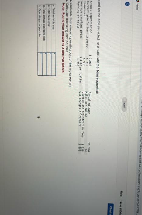 Maps Saved Help Save 8 Exit ased on the data