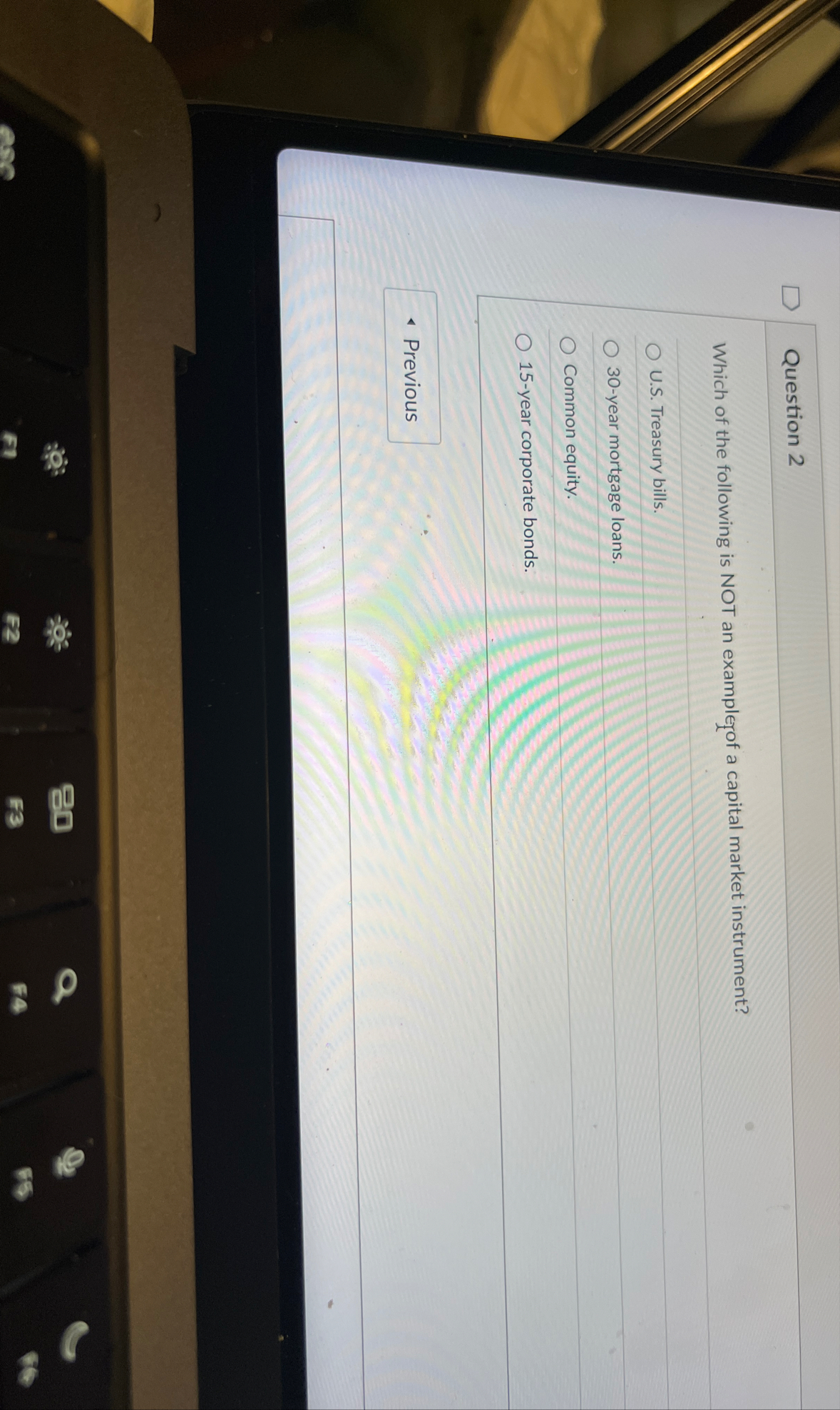 Question 2 Which of the following is NOT an