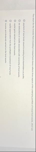 Reguiations require that mutual fund managers