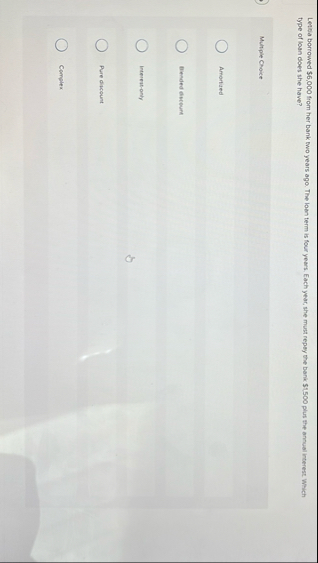 Letipa borrowed $ 6 , 0 0 0 from her bank two