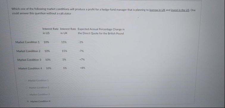 6 2 % Which one of the foliowing market