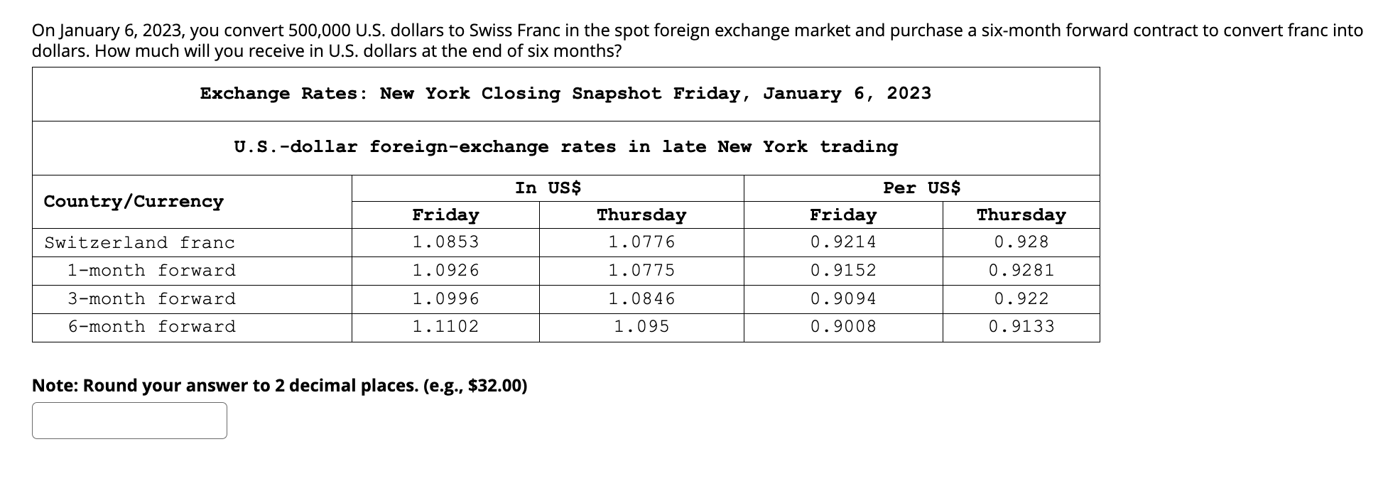 On January 6 , 2 0 2 3 , you convert 5 0 0 , 0 0