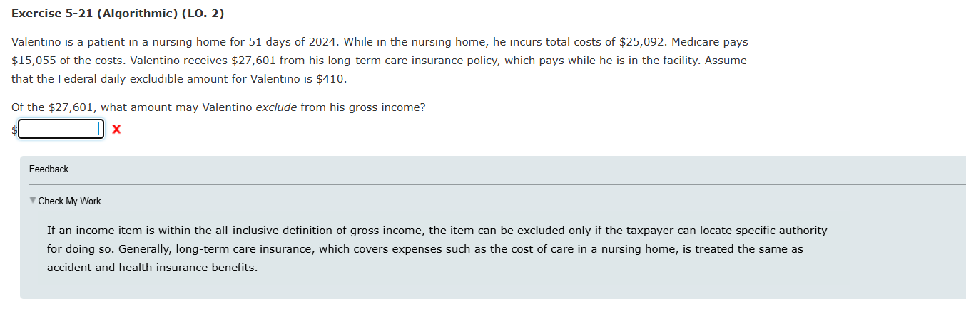 Exercise 5 - 2 1 ( Algorithmic ) ( LO . 2 )