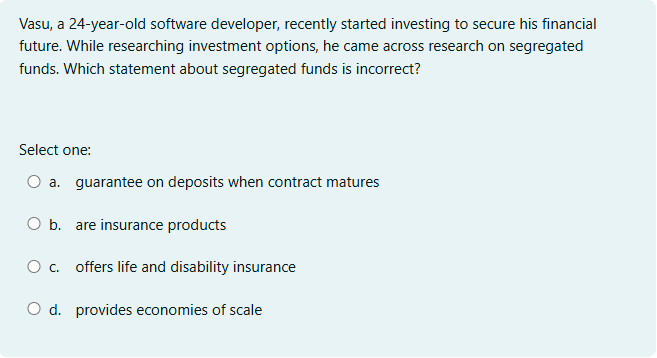 Vasu, a 2 4 - year - old software developer,