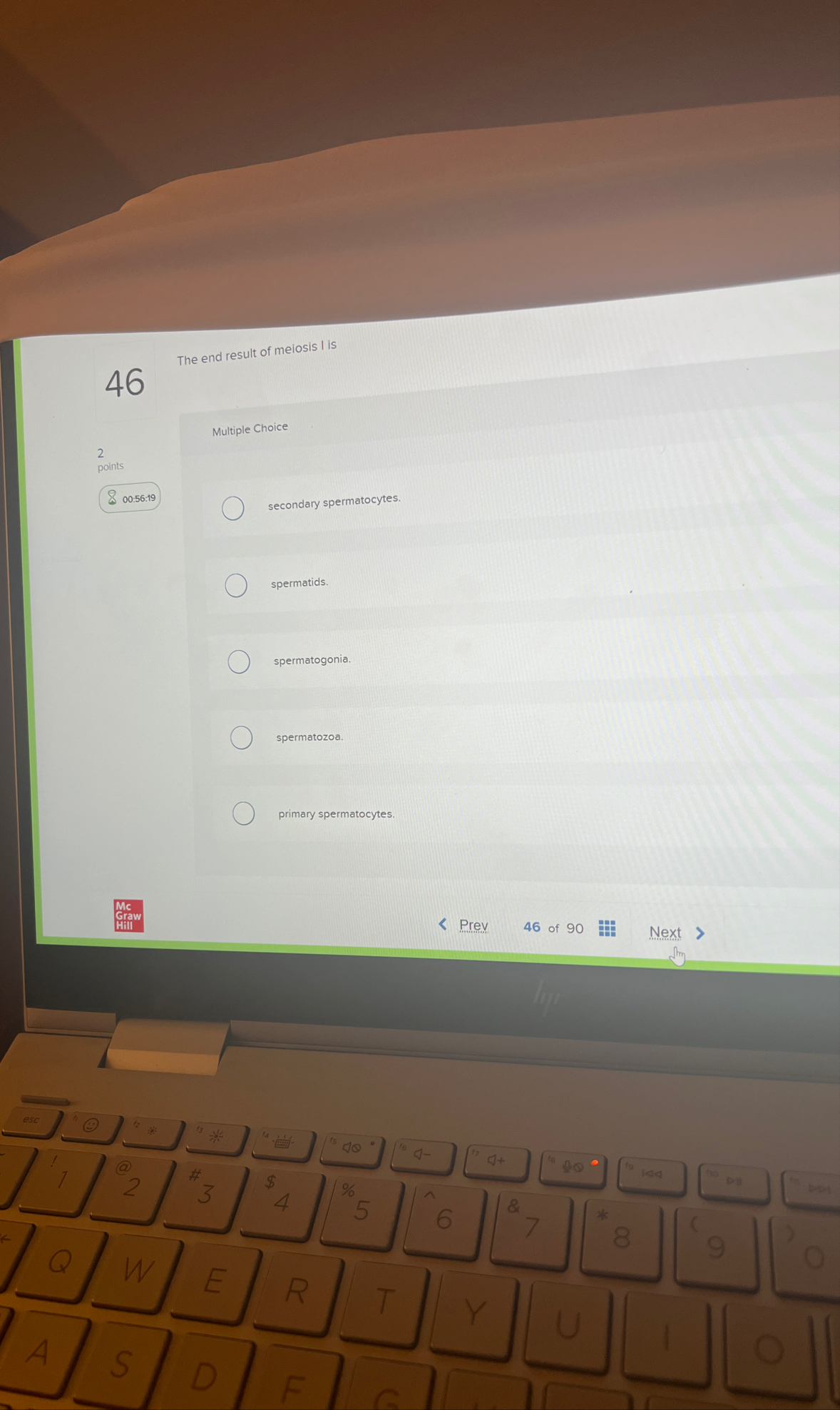 4 6 Multiple Choice 2 0 0 : 5 6 : 1 9 secondary