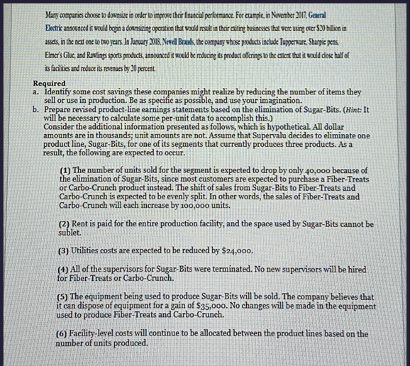 Mary coapanise chocse to downsize in order to