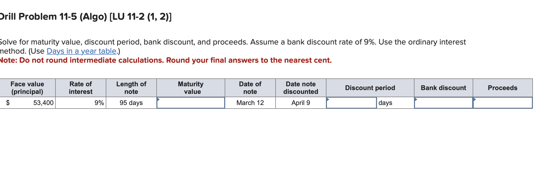 Jrill Problem 1 1 - 5 ( Algo ) [ LU 1 1 - 2 ( 1 ,