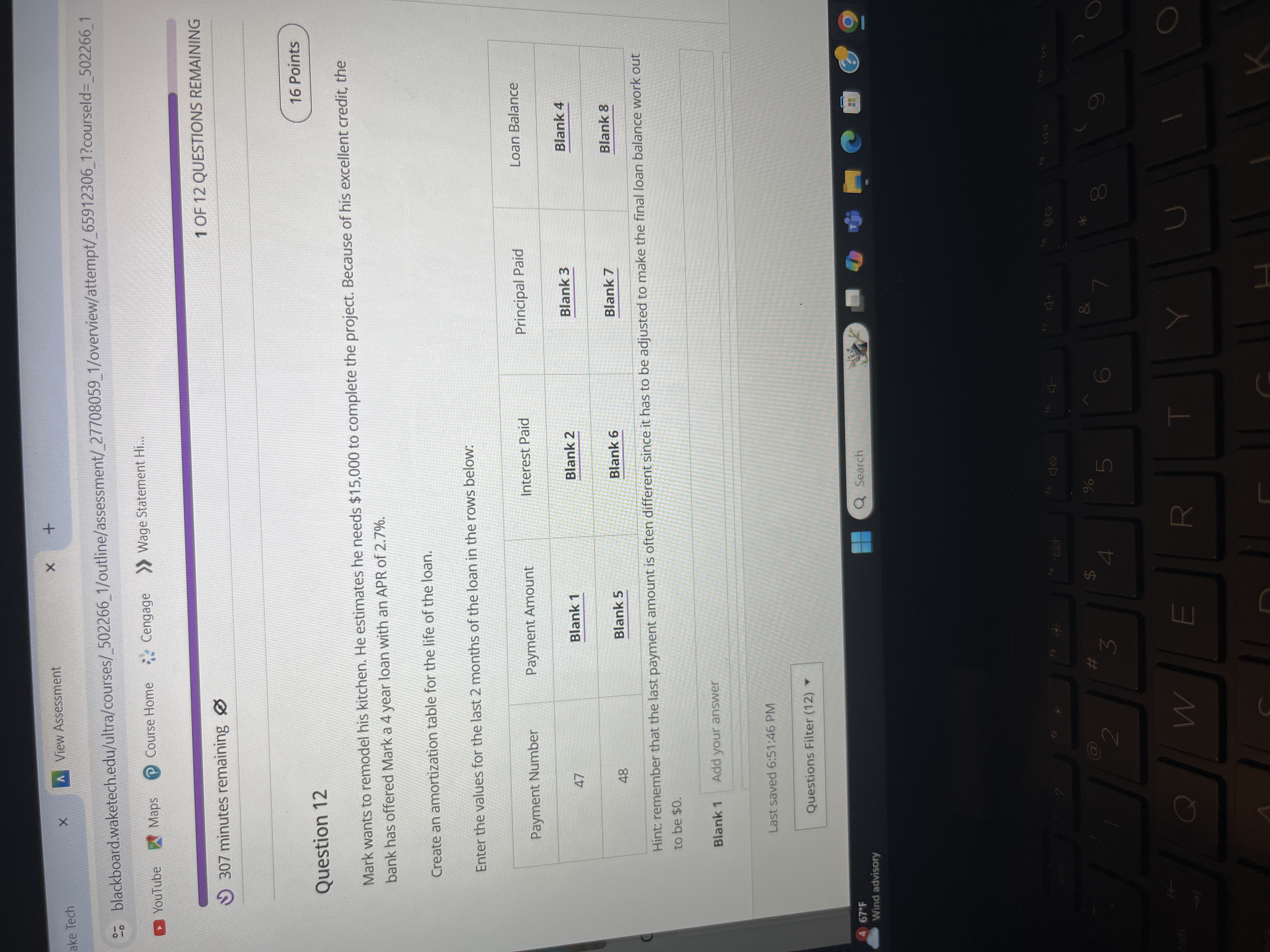 X ake Tech X A View Assessment + go