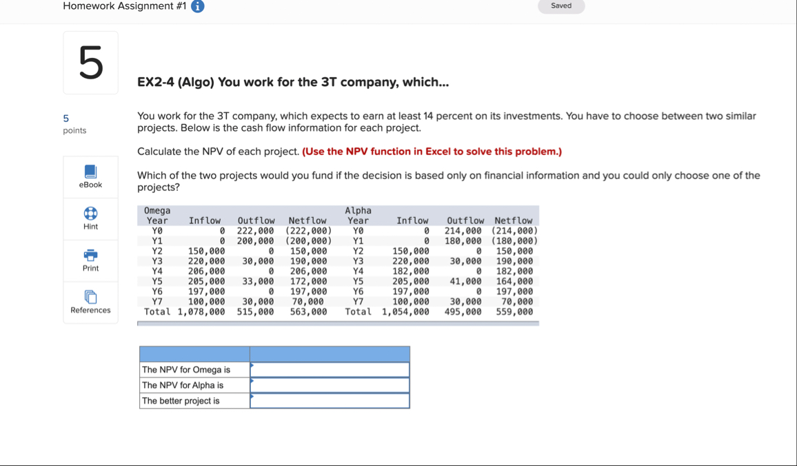 Homework Assignment # 1 i EX 2 - 4 ( Algo ) You