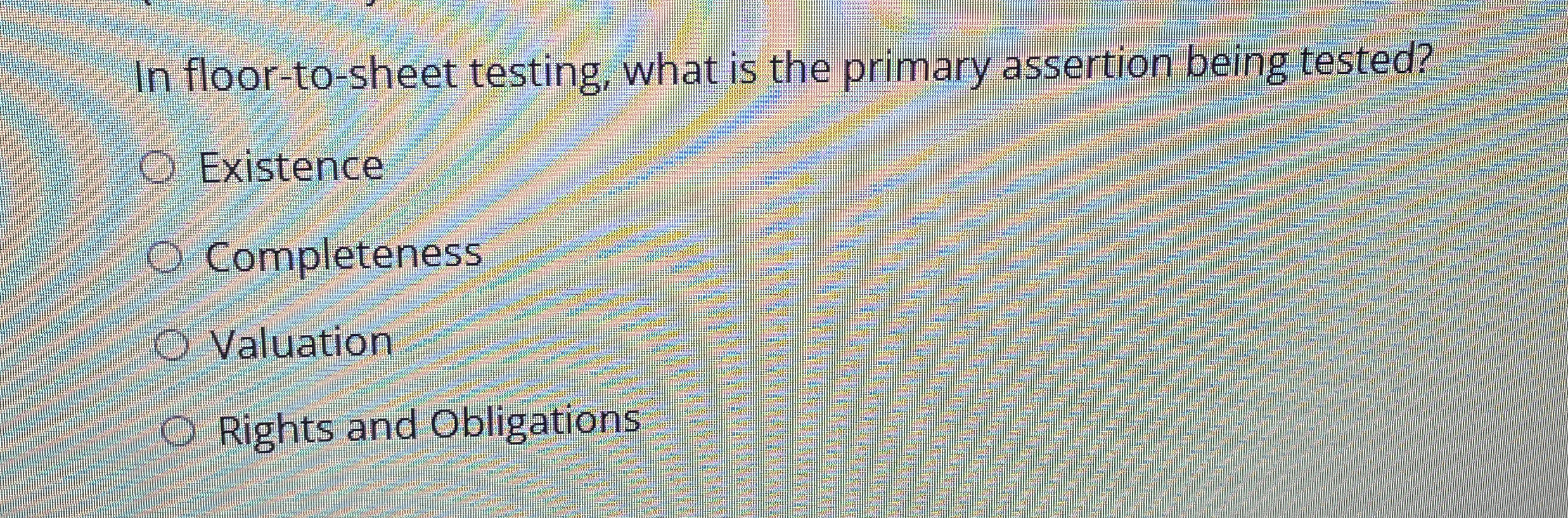 In floor - to - sheet testing, what is the