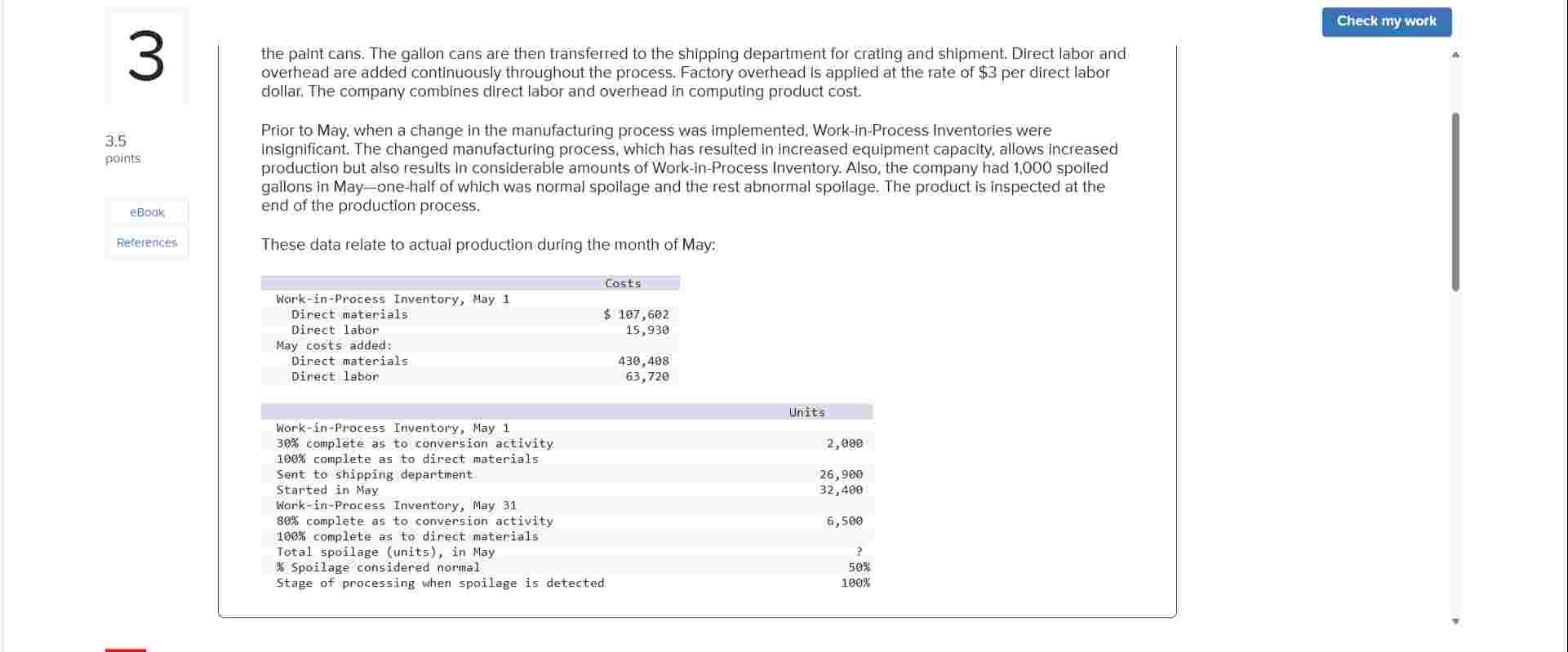 Please help! The numbers I have so far are