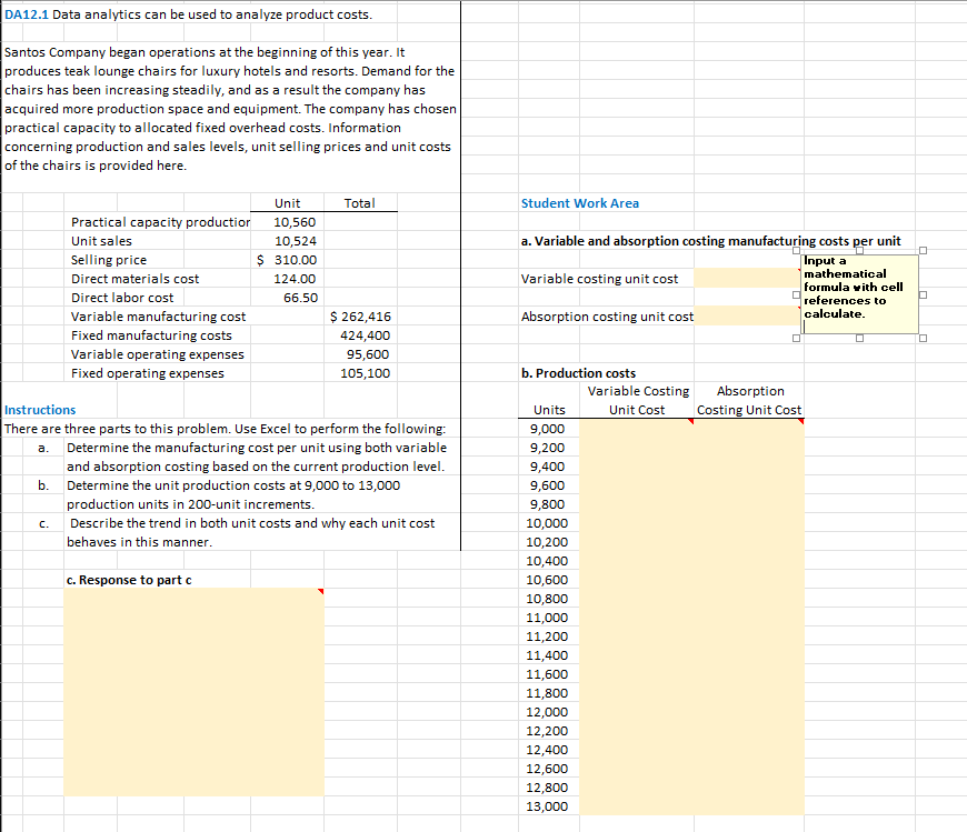 DA 1 2 . 1 Data analytics can be used to analyze