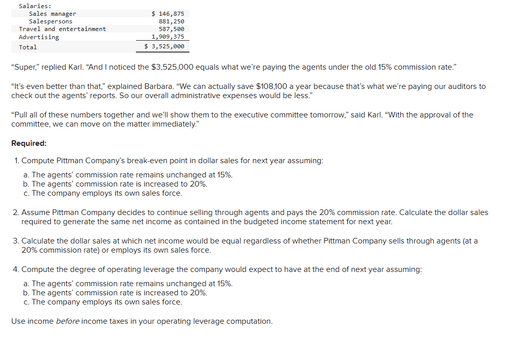 "Super," replied Karl. "And I noticed the \ $ 3 ,