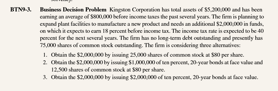 I would choose option three because it has the