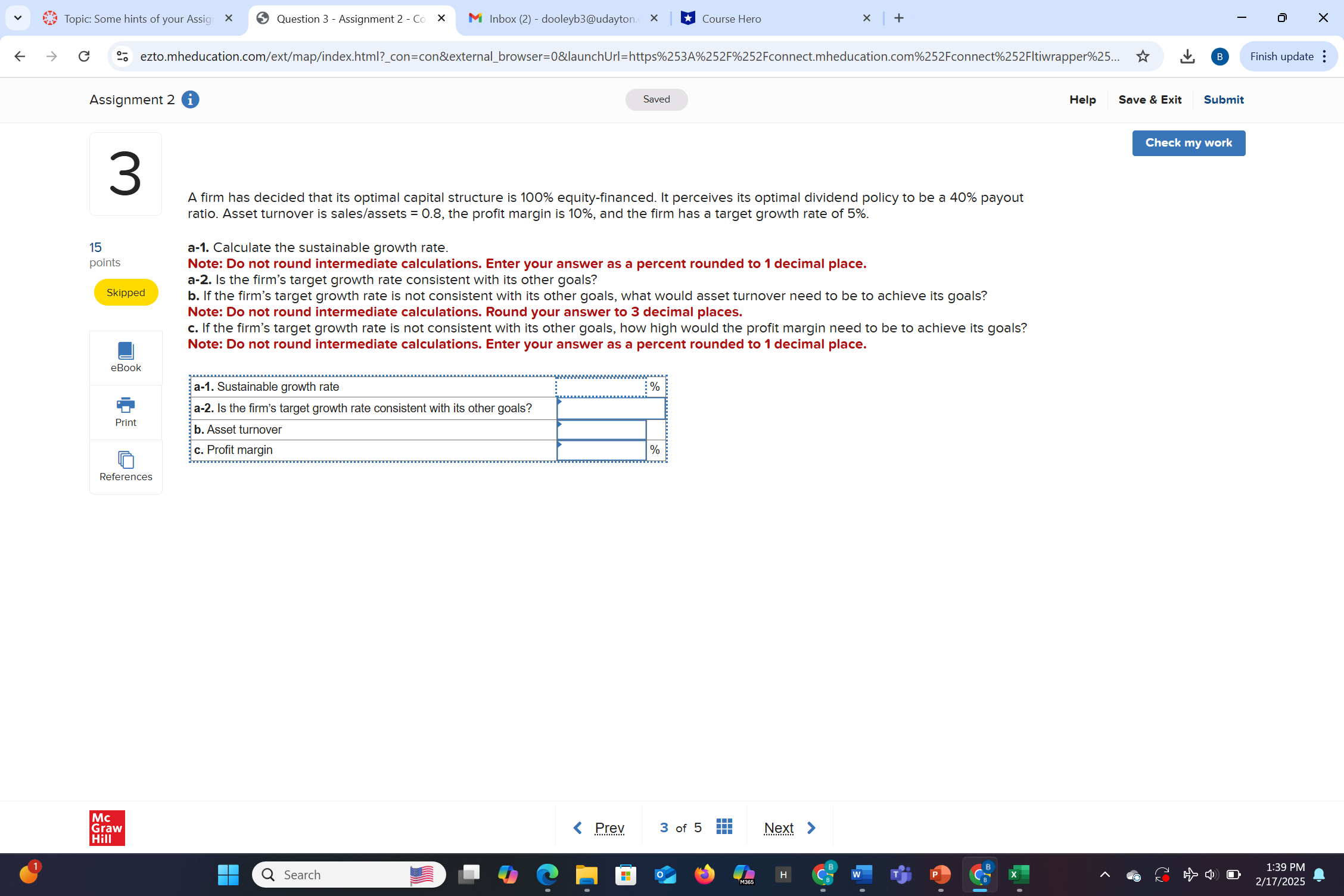 % Topic: Some hints of your Assic X Question 3-