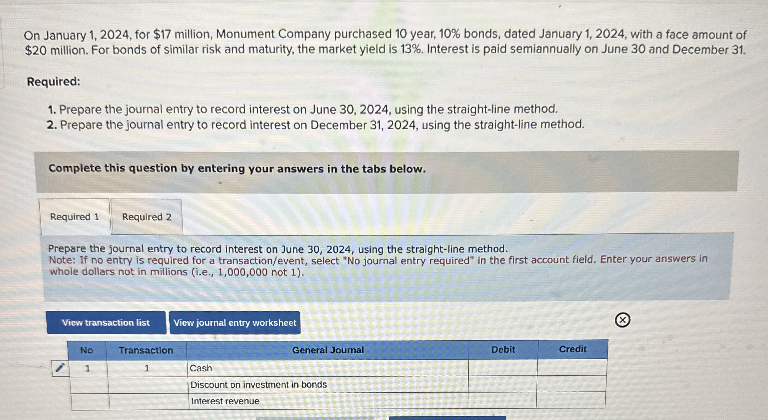 On January 1 , 2 0 2 4 , for $ 1 7 million,