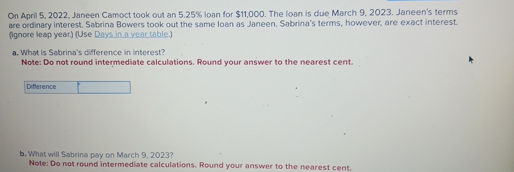 On April 5 , 2 0 2 2 , Janeen Camoct took out an