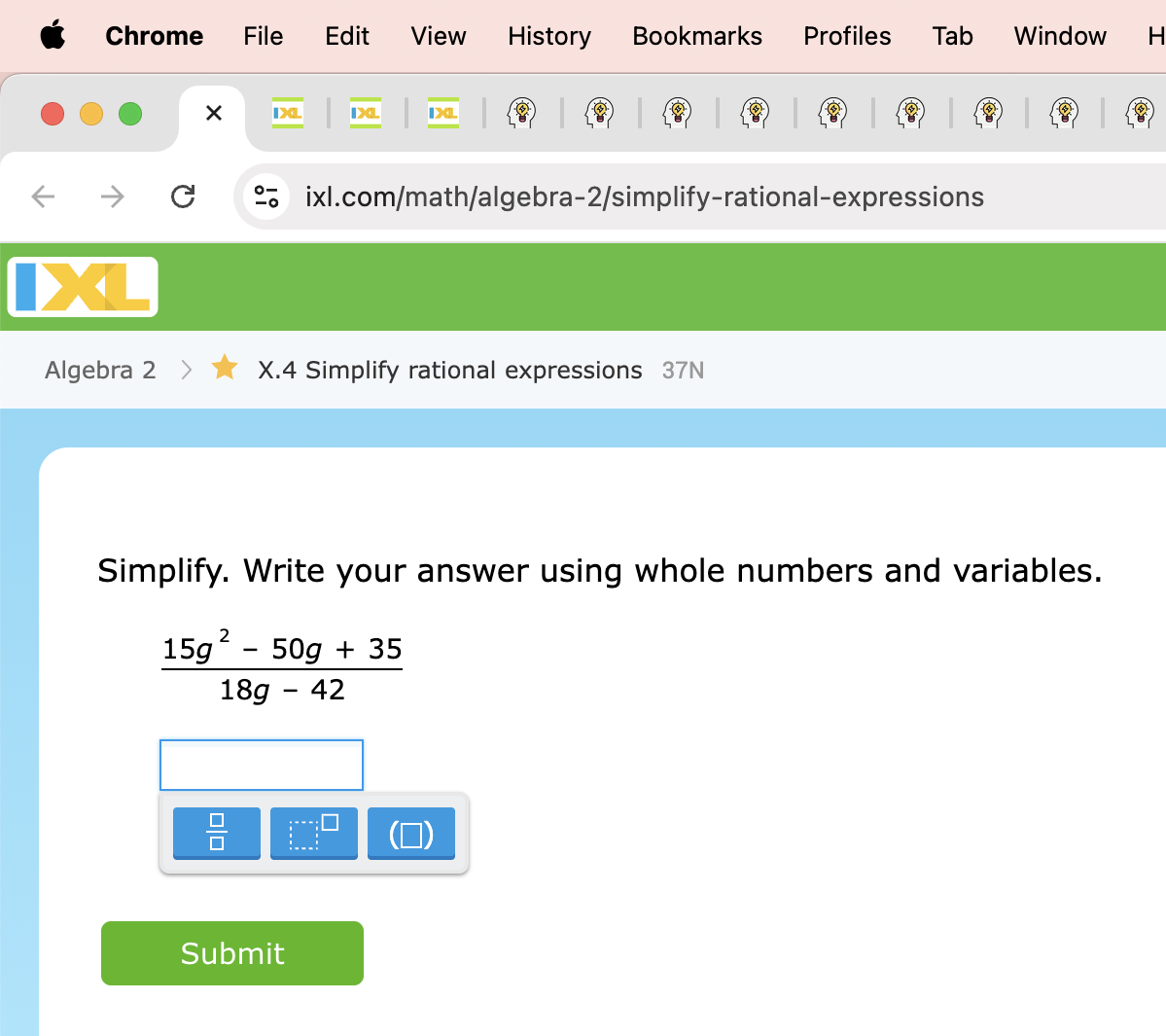 ans Chrome File Edit View History Bookmarks