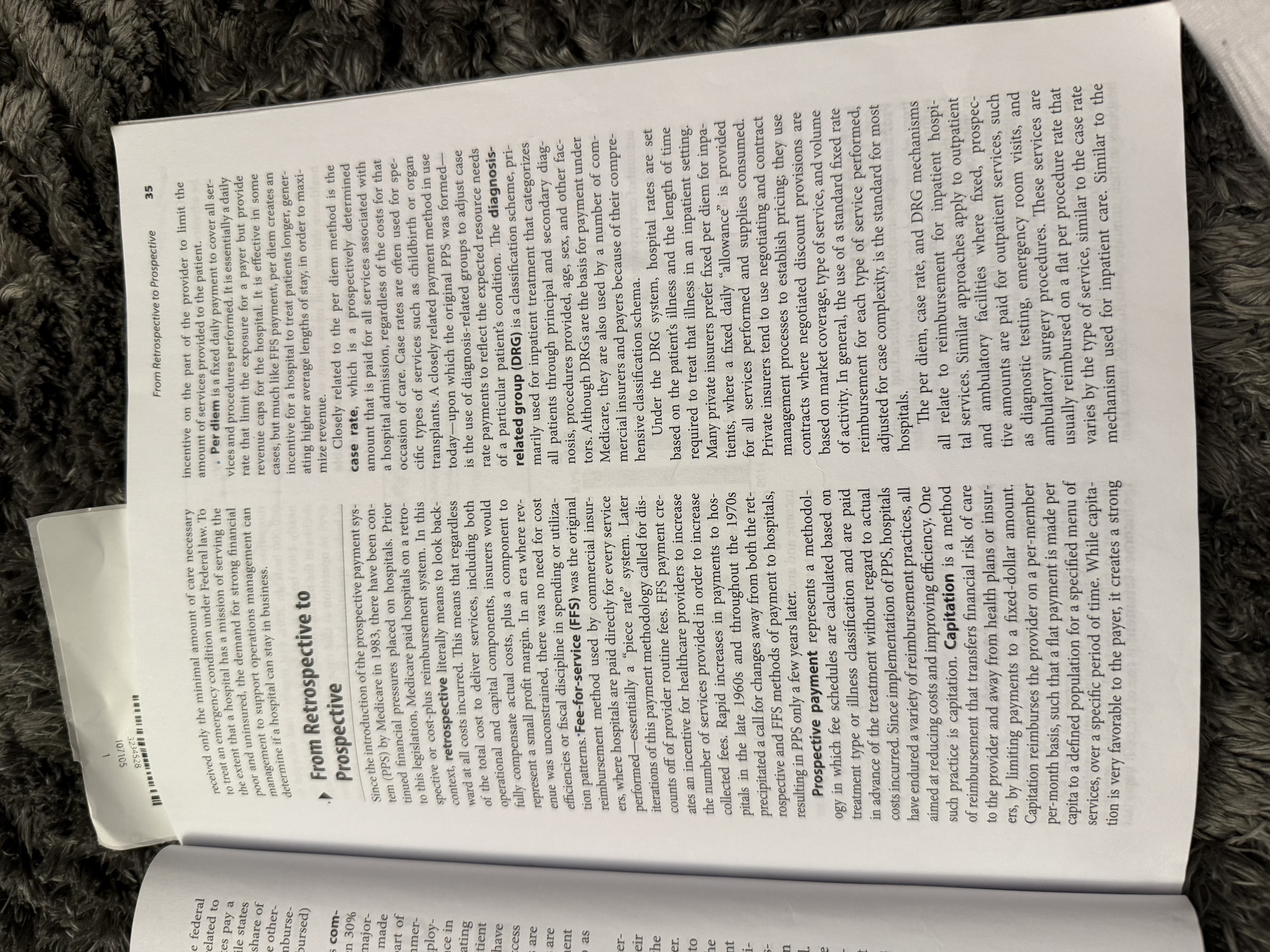 Based on Chapter 3 "Operational Finance",