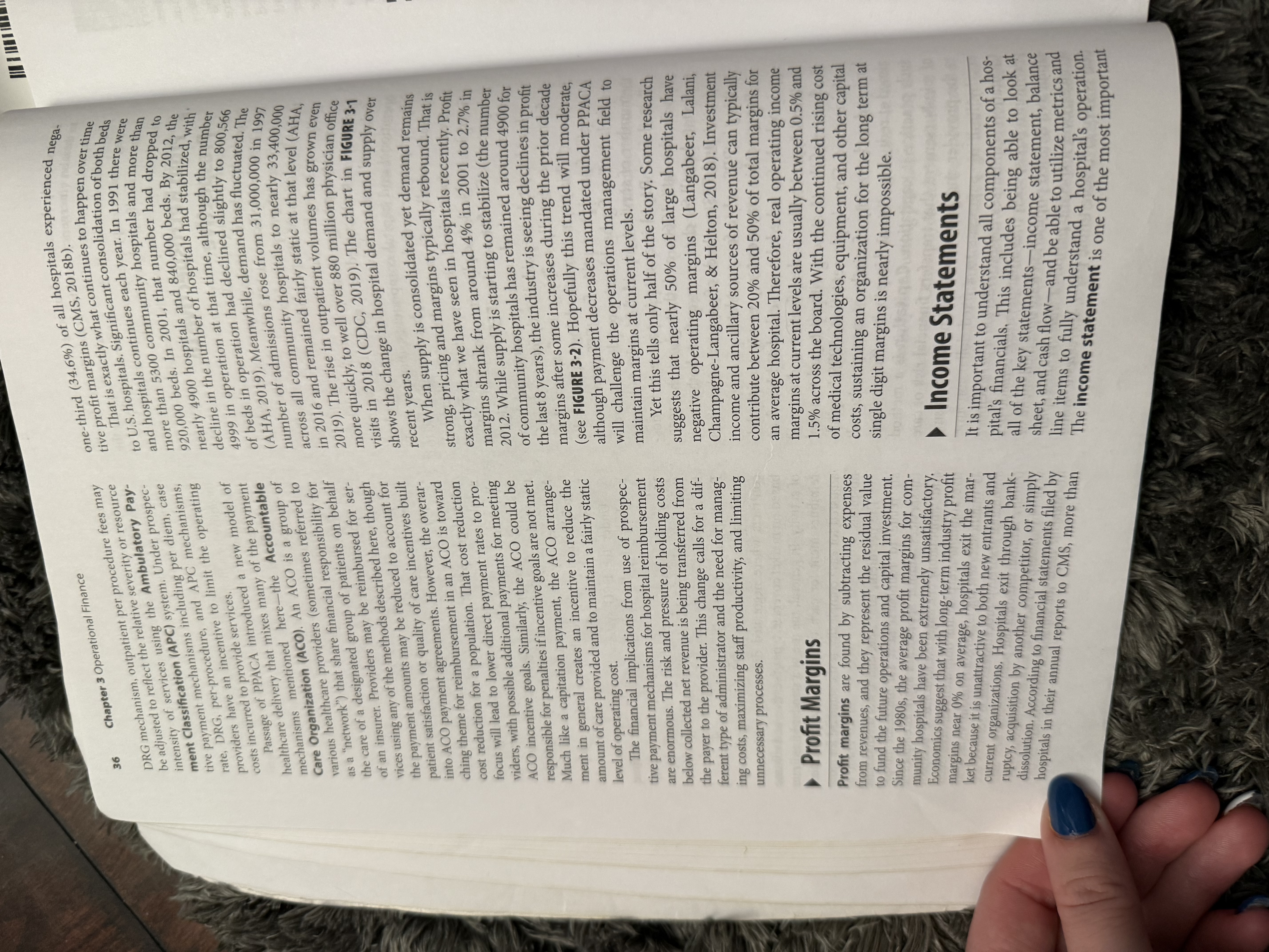 Based on Chapter 3 "Operational Finance",