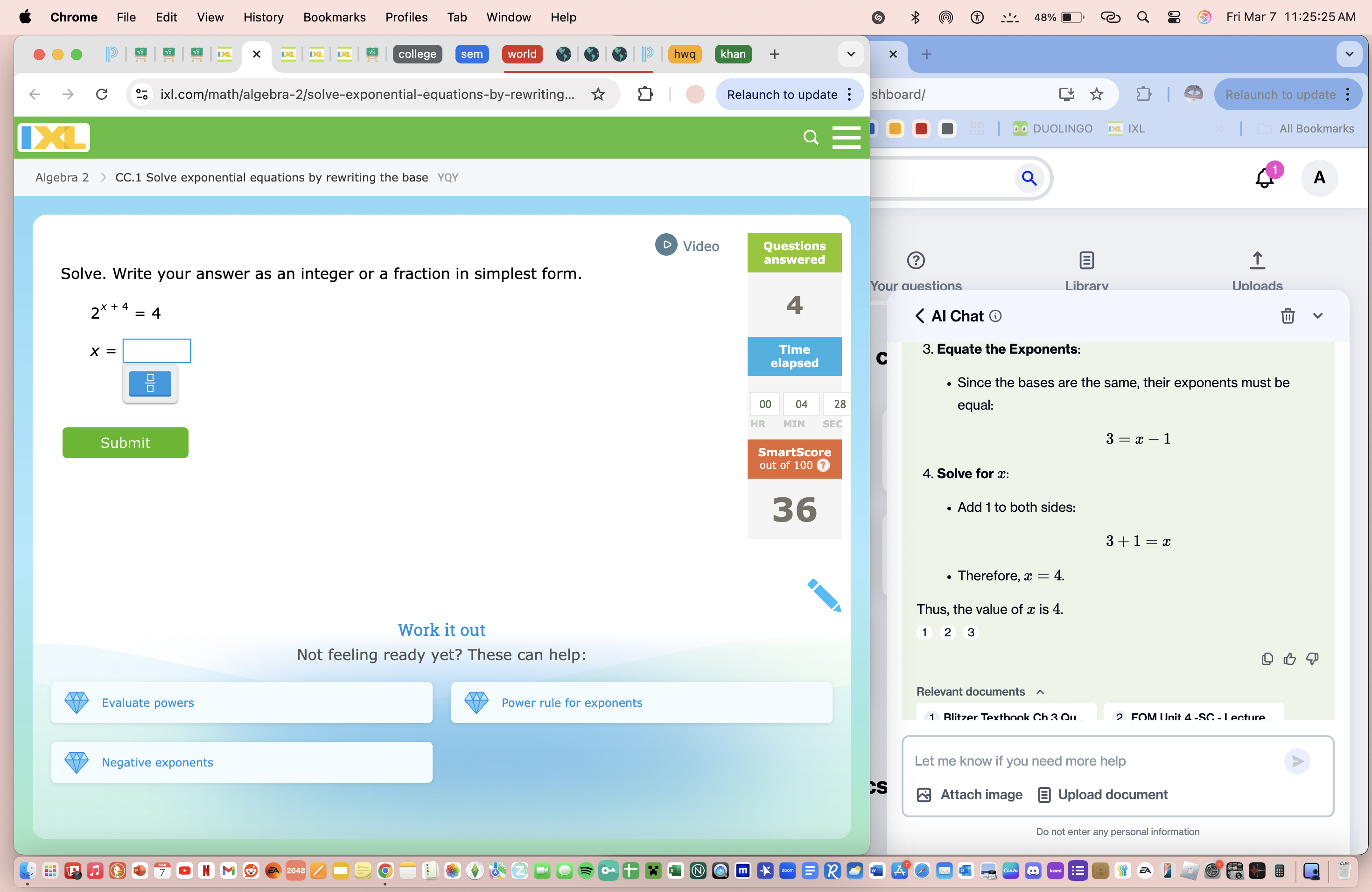 ans Chrome File Edit View History Bookmarks