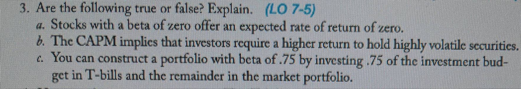 Help asap. Are the following true or false?