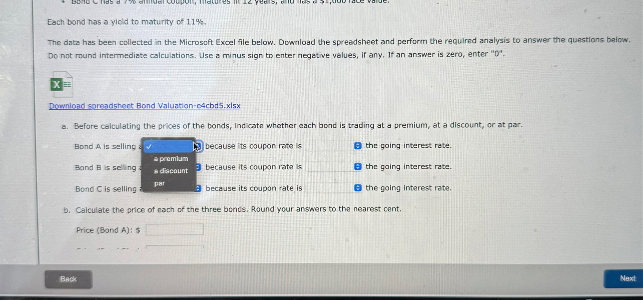 Answer the following b . Suppose you are