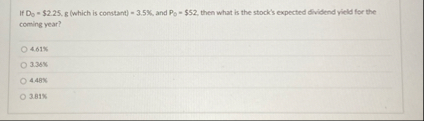 If D 0 = $ 2 . 2 5 . g ( which is constant ) = 3