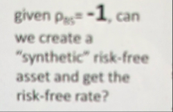 given 0 s = - 1 , can we create a "synthetic"