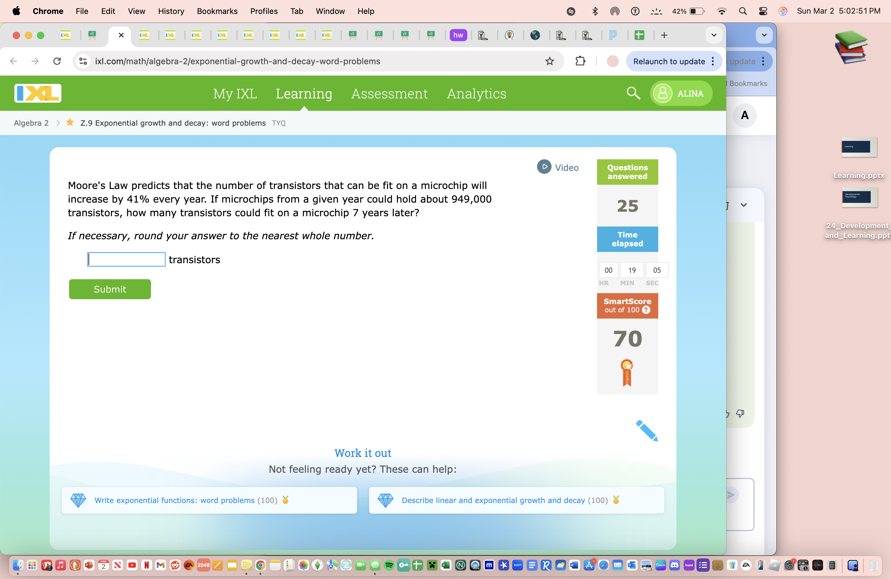ans Chrome File Edit View History Bookmarks