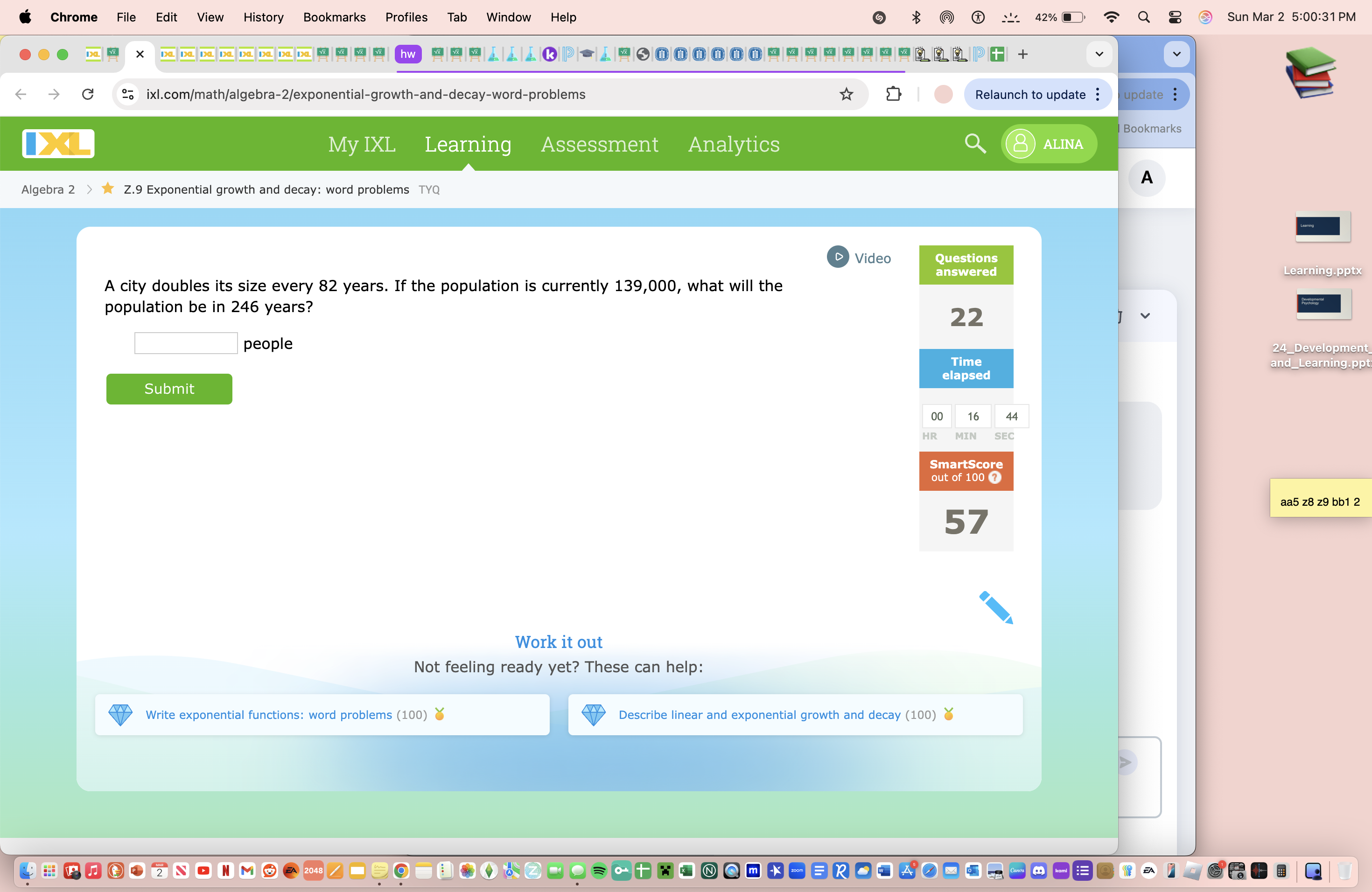 ans Chrome File Edit View History Bookmarks