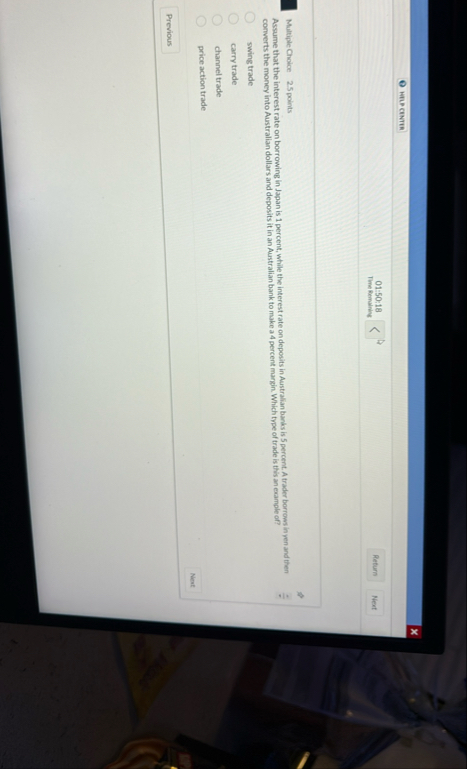 NLIP CNMTR 0 1 : 5 0 : 1 8 Time Remalring Returs